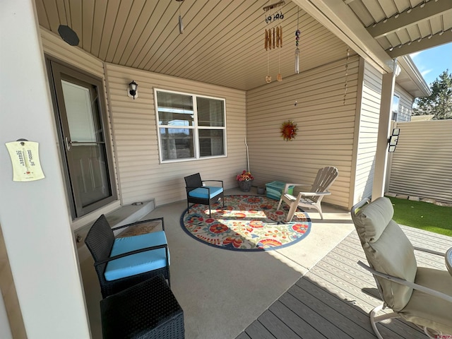 view of patio / terrace