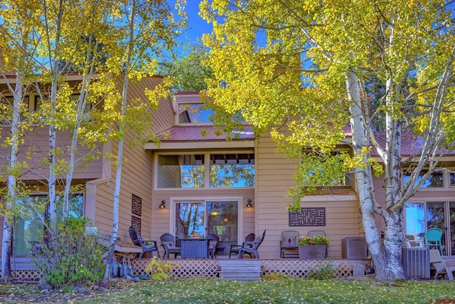 33 Davis Cup Unit 4008, Pagosa Springs, CO 81147 - back of house featuring a lawn