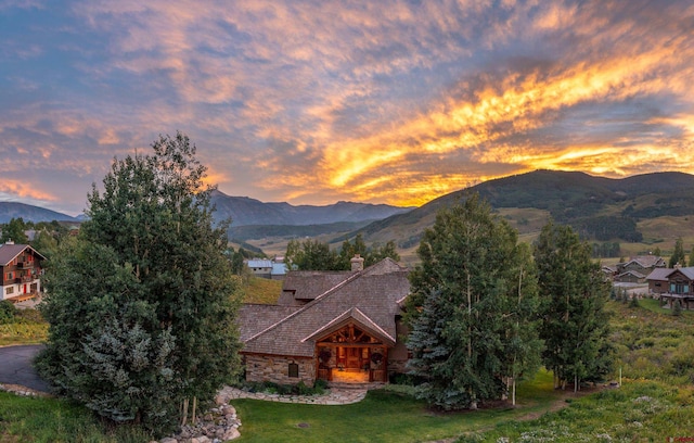 property view of mountains