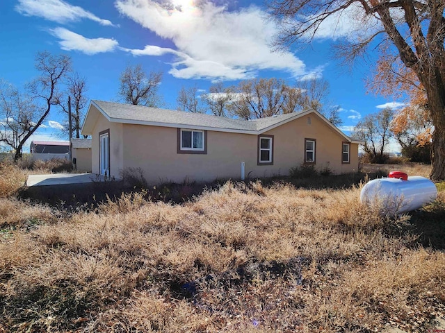 view of property exterior