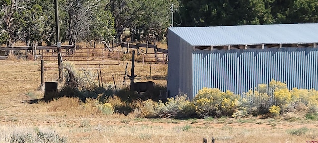 9966 Rd 7, Dove Creek, CO 81324 - view of pole building with fence