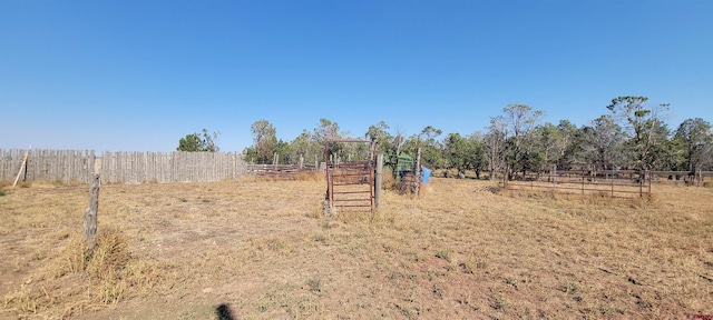 9966 Rd 7, Dove Creek, CO 81324 - view of yard with a view of countryside and fence