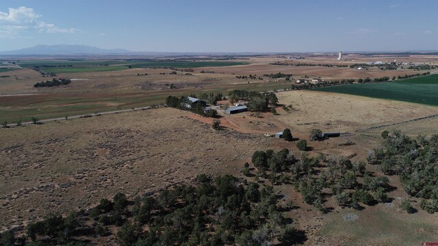 9966 Rd 7, Dove Creek, CO 81324 - aerial overview of property's location featuring rural landscape