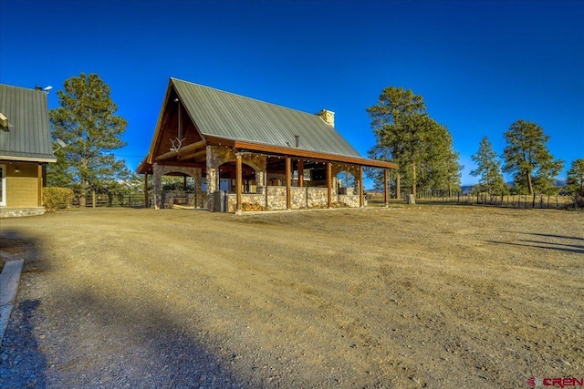 view of front of house