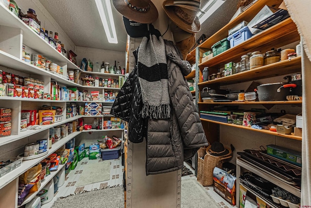 view of pantry