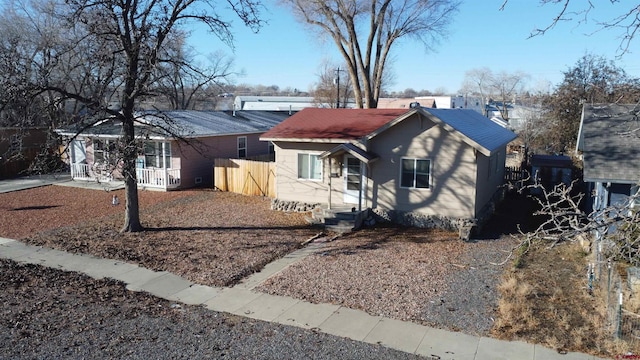 view of bungalow-style house