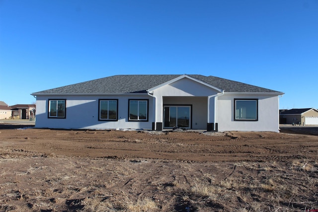 view of back of property