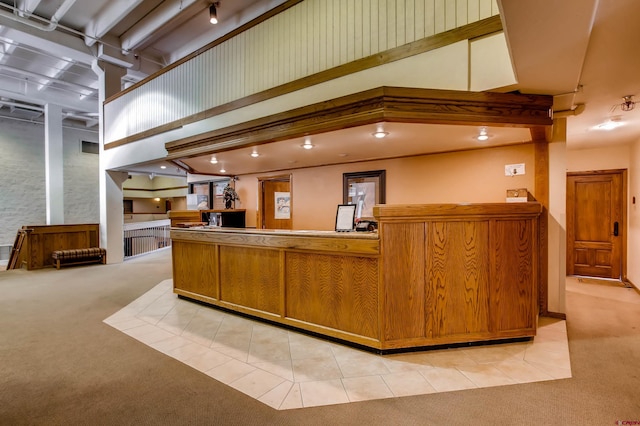 view of reception area