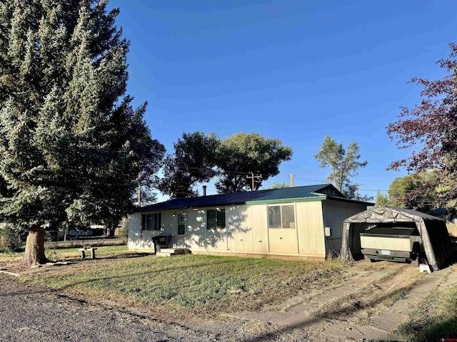 view of ranch-style home