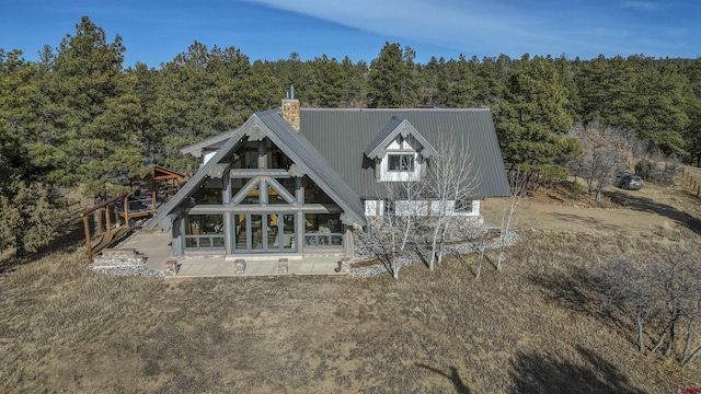 view of rear view of house