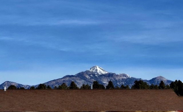 view of mountain feature