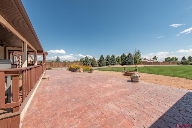 view of patio