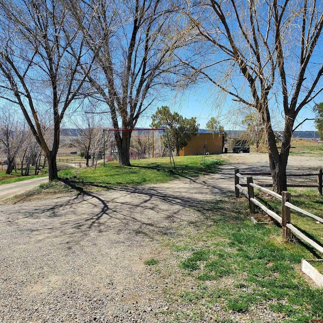 exterior space featuring a rural view