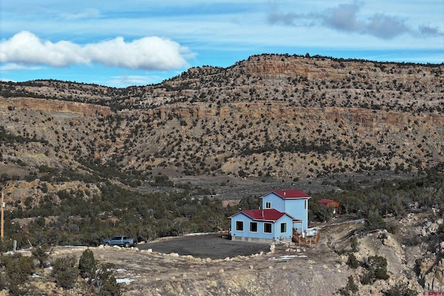 view of mountain feature