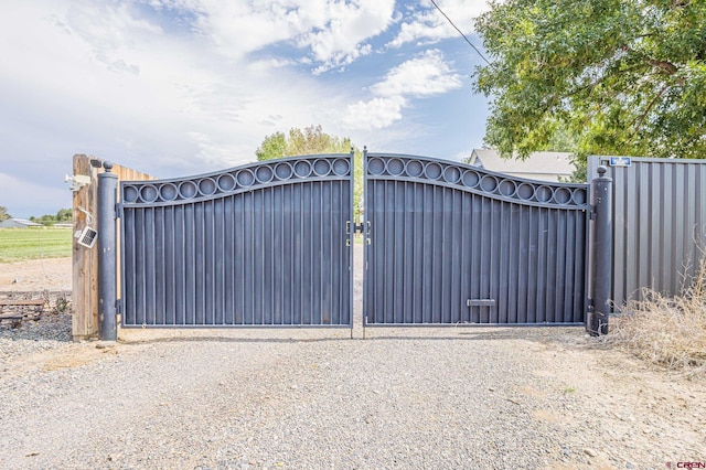 view of gate