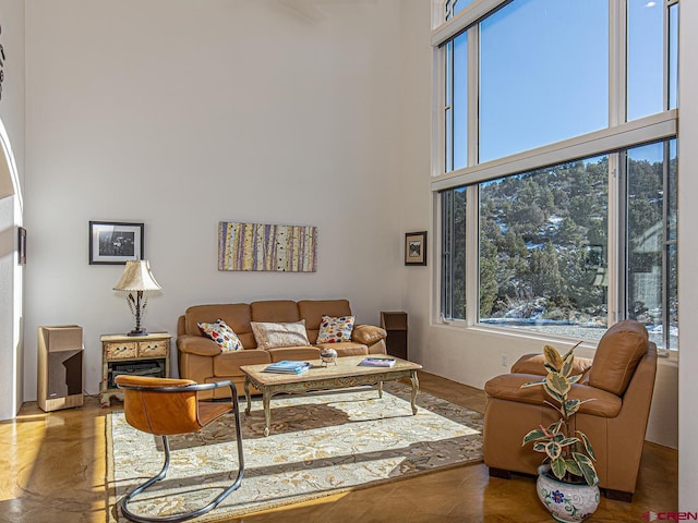 view of living room
