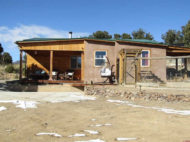 view of rear view of house