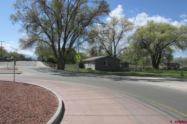 view of road