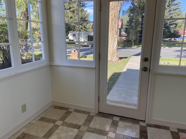 view of doorway