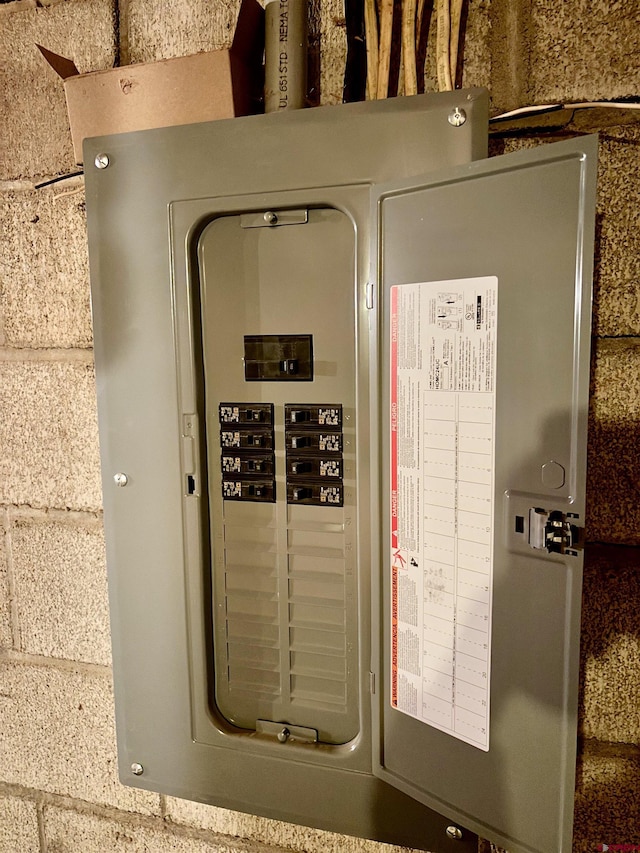 utilities featuring electric panel