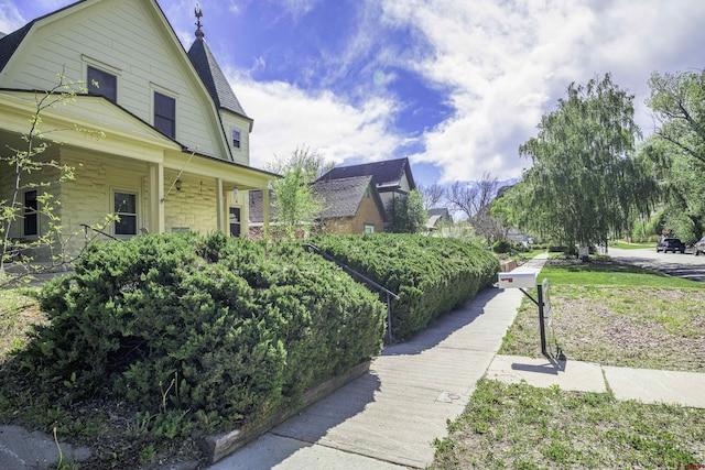 620 Tillotson St, Trinidad, CO 81082 - view of property exterior with a gambrel roof