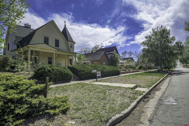 620 Tillotson St, Trinidad, CO 81082 - view of home's exterior featuring covered porch
