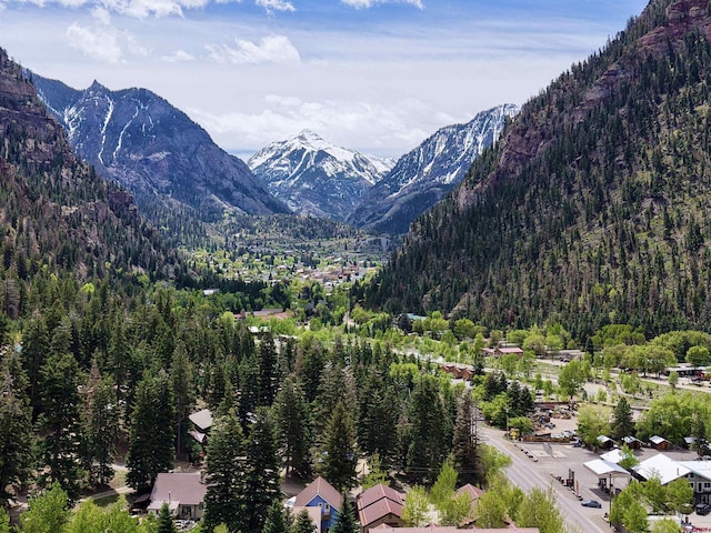 2101 Main St Unit A-2, Ouray, CO 81427 - view of mountain backdrop featuring a forest