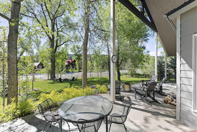 view of patio / terrace