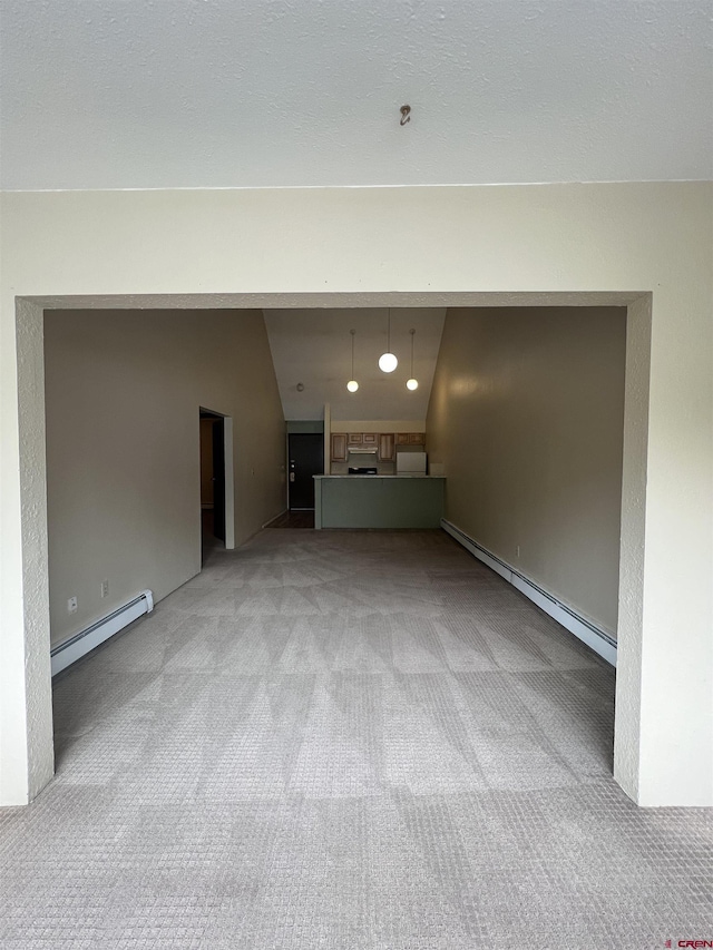 1135 Florida Rd Unit 28, Durango, CO 81301 - unfurnished living room with carpet flooring and baseboard heating
