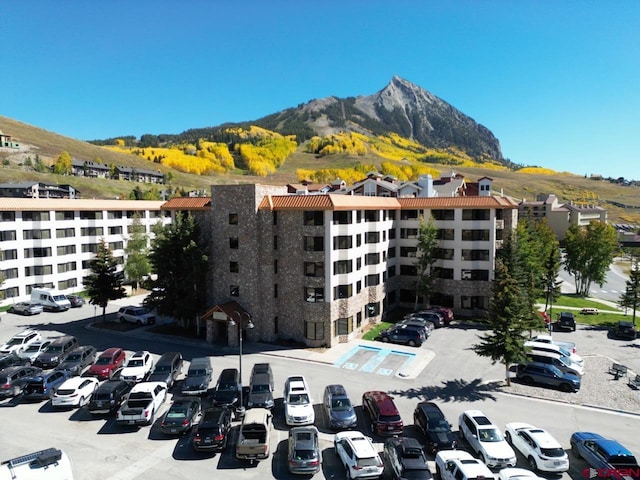 view of property featuring a mountain view