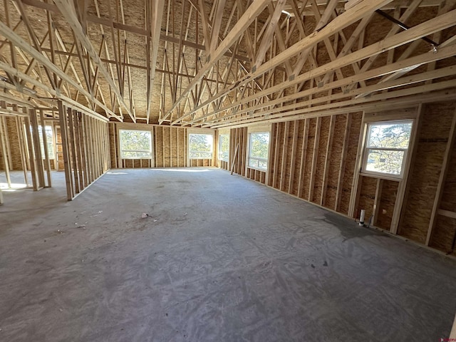 miscellaneous room featuring a wealth of natural light