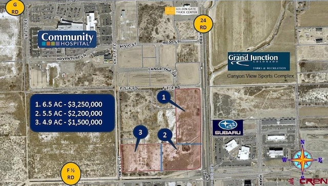 2350 F 1/2 Rd, Lot Grand Junction CO, 81505 land for sale