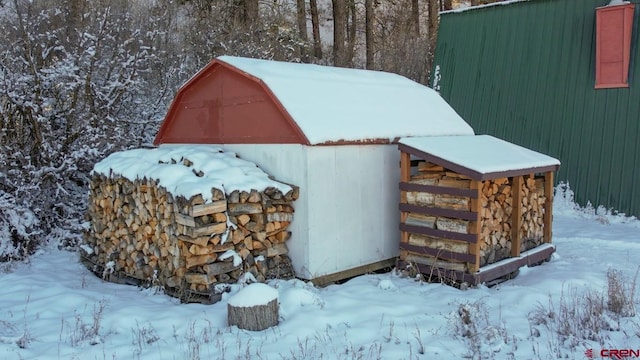 1015 E Stollsteimer Rd, Pagosa Springs, CO 81147 - view of snow covered structure