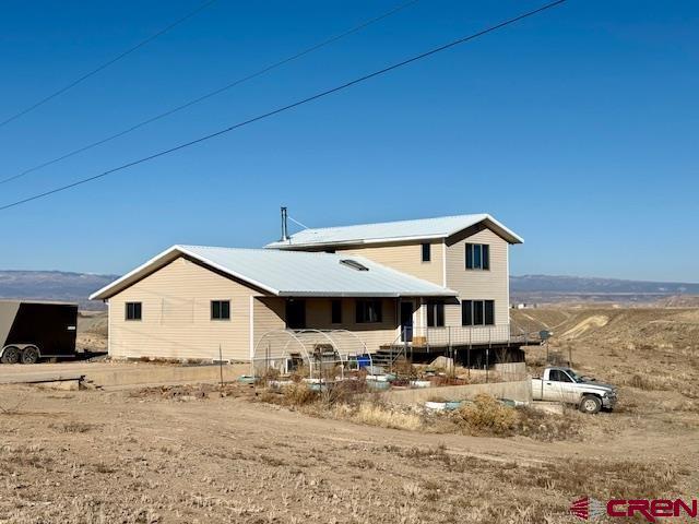 view of back of property