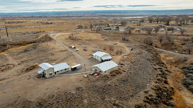 bird's eye view featuring a rural view