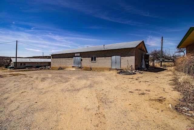 view of back of house