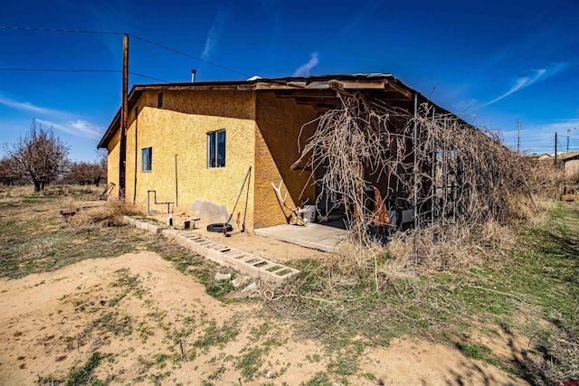 view of rear view of property