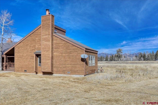 view of side of home