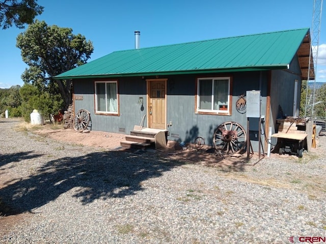 view of front of house