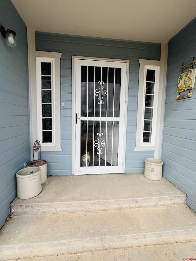 view of property entrance