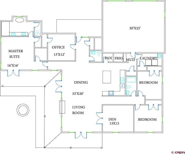 view of layout