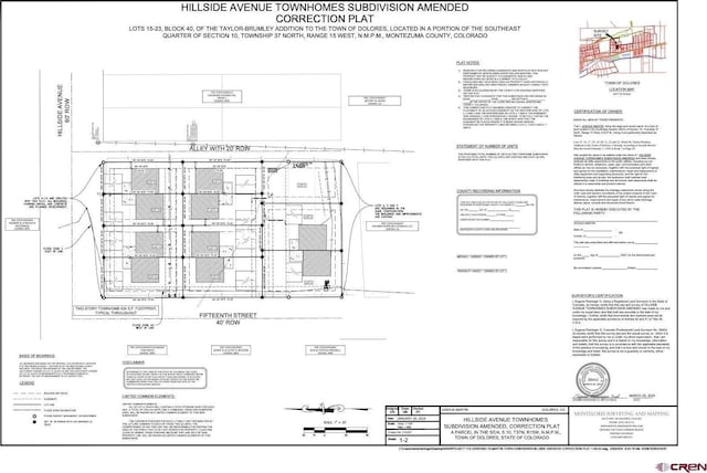 TBD Hillside Ave, Dolores CO, 81323 land for sale