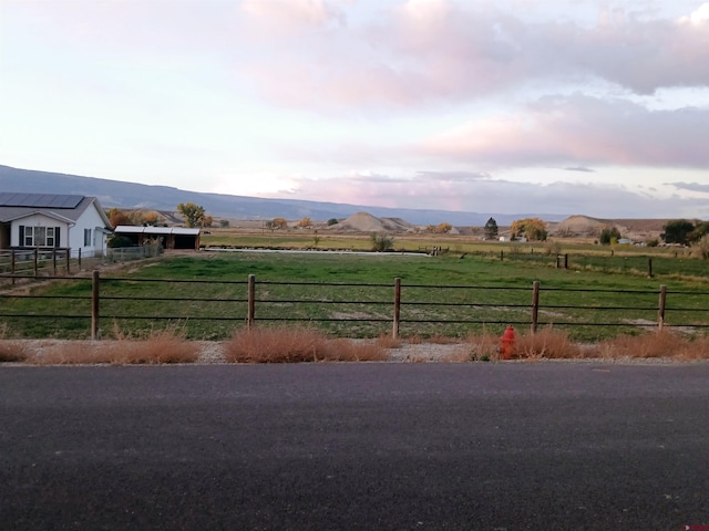 1618 H75 Rd, Delta, CO 81416 - view of asphalt street with a rural view