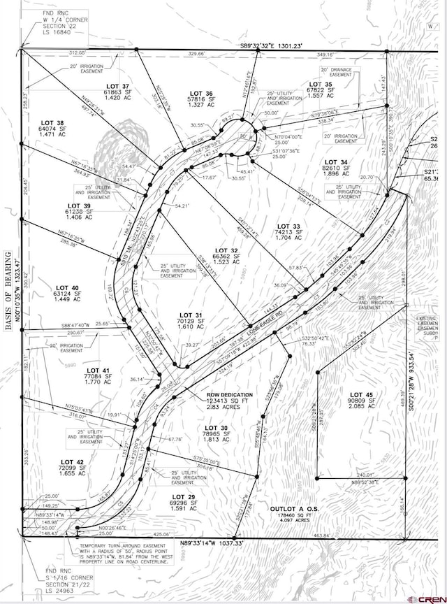 TBD Lone Eagle Rd, Montrose CO, 81403 land for sale