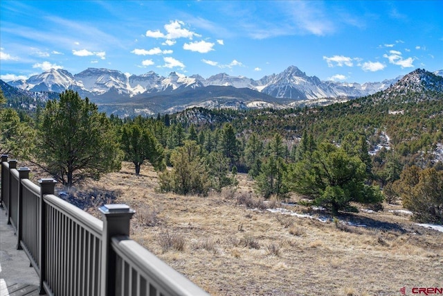 property view of mountains