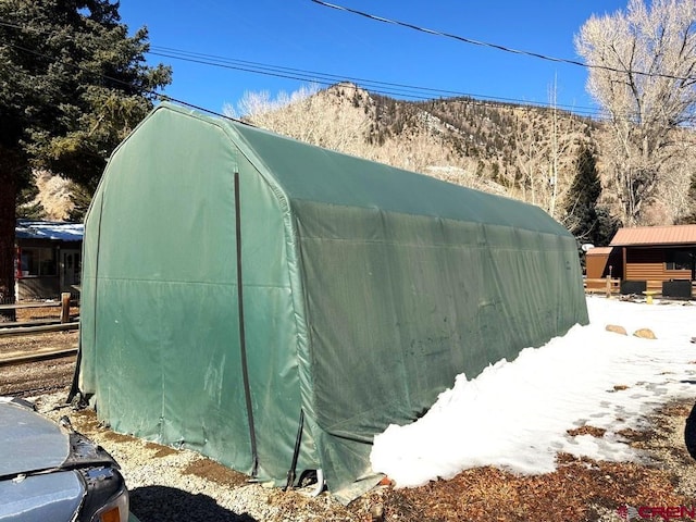 view of outbuilding with an outbuilding