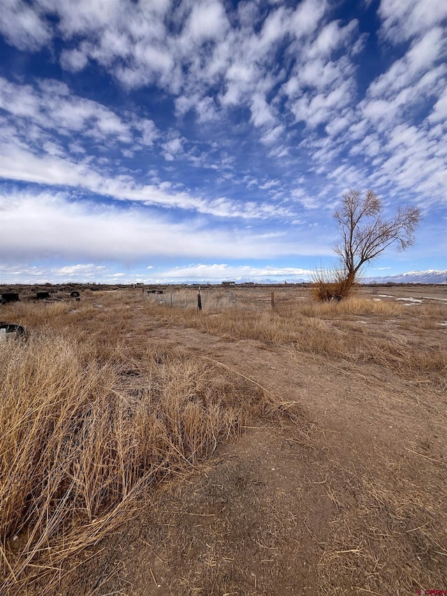 view of landscape with a rural view