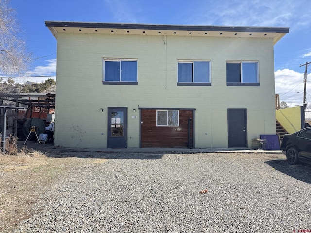 view of rear view of house