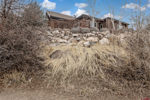 view of side of property