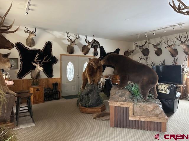 view of horse barn